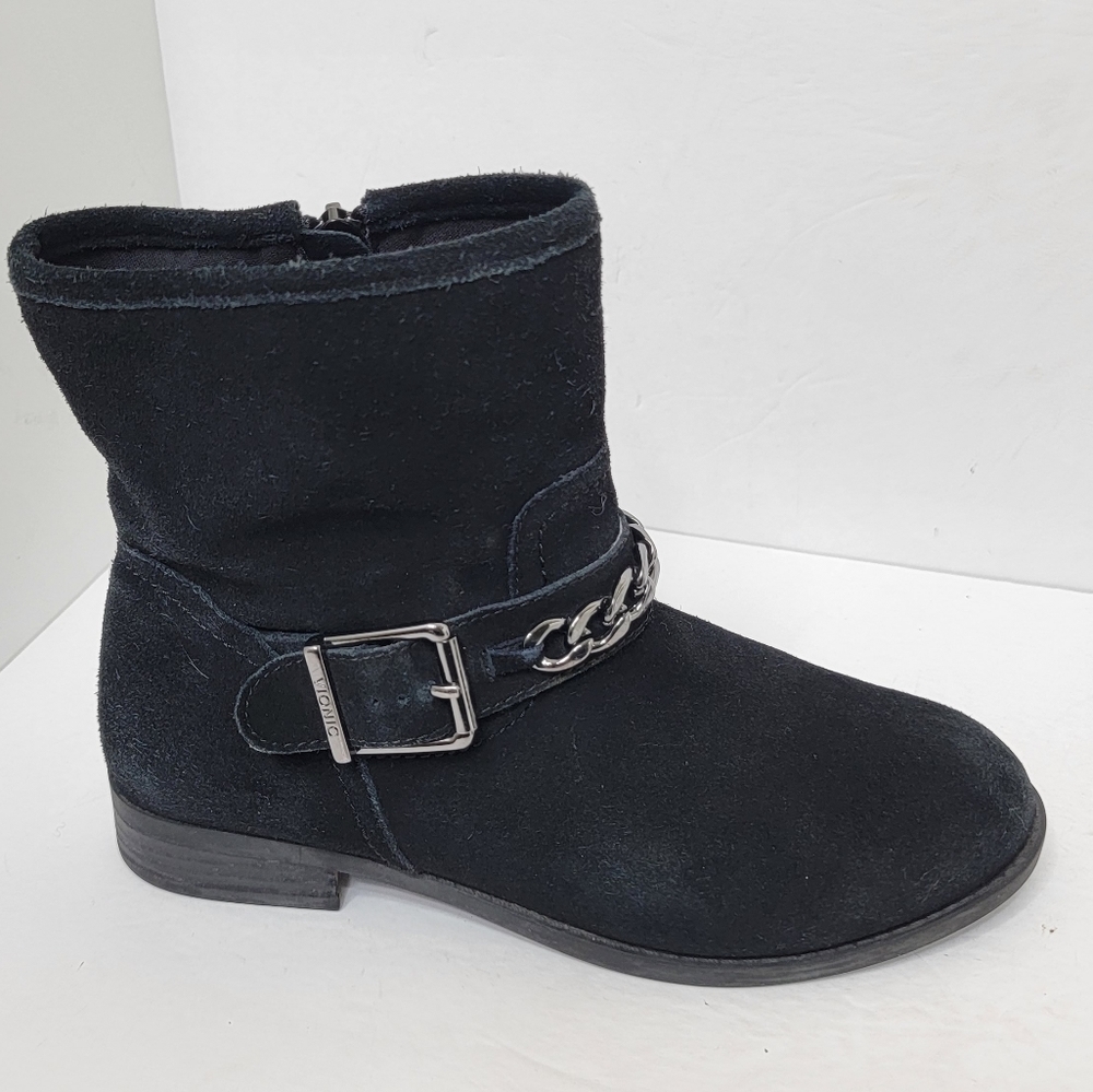 VIONIC Orthaheel Country Crescent Suede Boots Ankle Buckle Size 7.5 - Picture 7 of 14